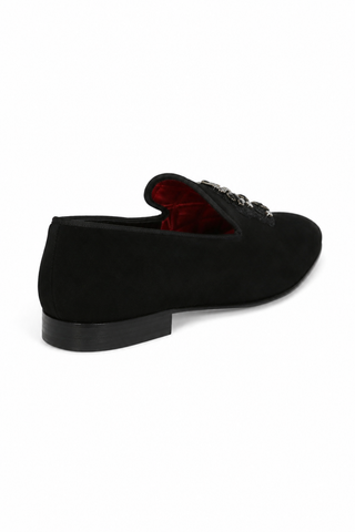 John Richmond 15787 Suede Slip-On Loafer (JR1010)-AmbrogioShoes