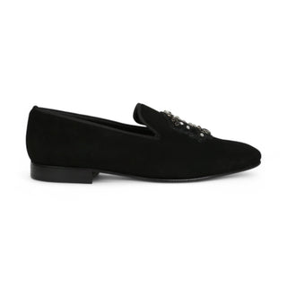 John Richmond 15787 Suede Slip-On Loafer (JR1010)-AmbrogioShoes