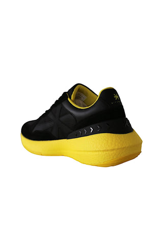 John Richmond 22224/CP Black Fabric / Suede Casual Sneakers (JR1001)-AmbrogioShoes