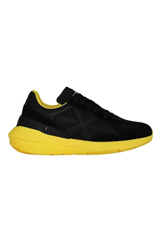 John Richmond 22224/CP Black Fabric / Suede Casual Sneakers (JR1001)-AmbrogioShoes