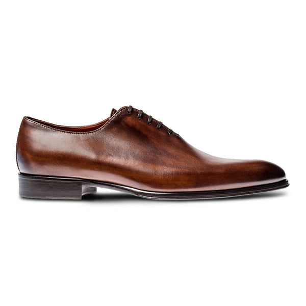 Jose Real Basoto I508 Men's Shoes Cuoio Brown Calf-Skin Leather Whole-Cut Oxfords (RE2239)-AmbrogioShoes