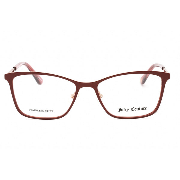 Juicy Couture JU 190 Eyeglasses Matte burgundy /Clear demo lens-AmbrogioShoes