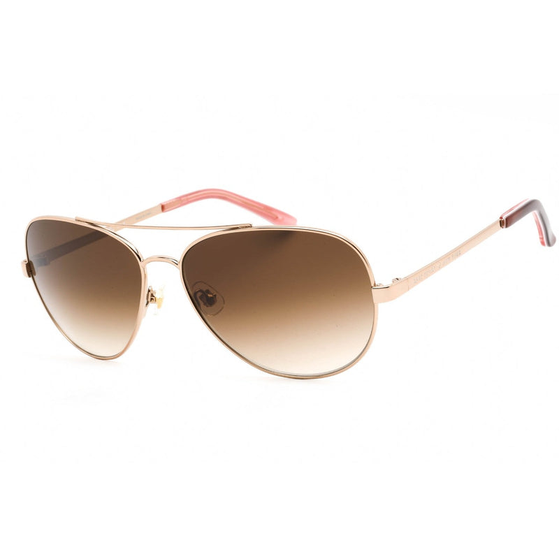 Kate Spade Avaline/S Sunglasses Red Gold / Brown Gradient Women's-AmbrogioShoes