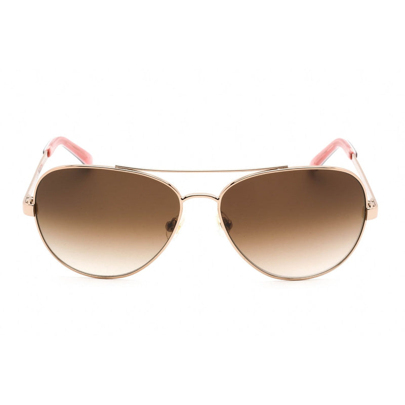 Kate Spade Avaline/S Sunglasses Red Gold / Brown Gradient Women's-AmbrogioShoes