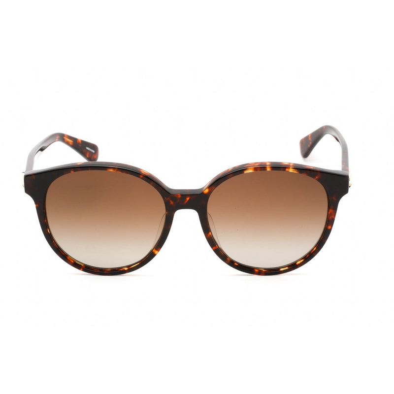 Kate Spade ELIZA/F/S Sunglasses Havana / Brown Gradient Polarized Women's-AmbrogioShoes