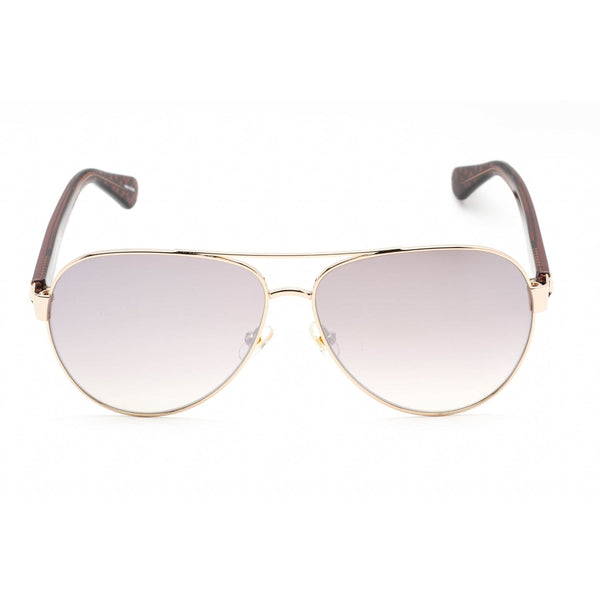 Kate Spade GENEVA/S Sunglasses Gold Pink / BRWN SH SLVR MR-AmbrogioShoes