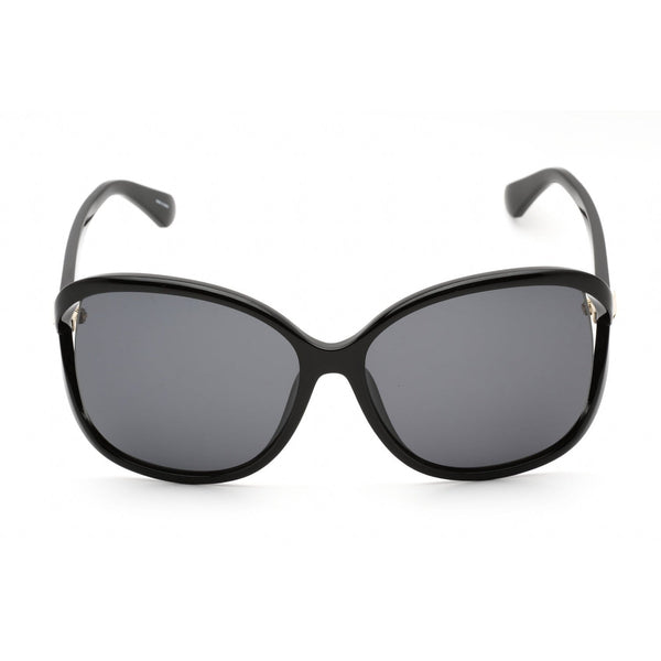 Kate Spade GLORIANN/F/S Sunglasses BLACK / GREY-AmbrogioShoes