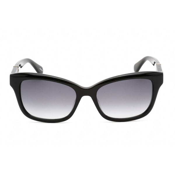 Kate Spade Johanna 2/S Sunglasses Black (9O) / Dark Grey Gradient-AmbrogioShoes