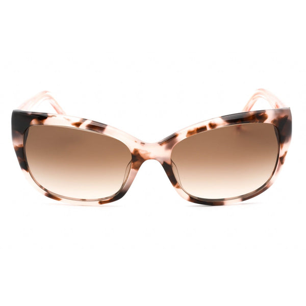 Kate Spade Johanna/S Sunglasses Havana Rose Pink (B1) / Brown Gradient Unisex-AmbrogioShoes