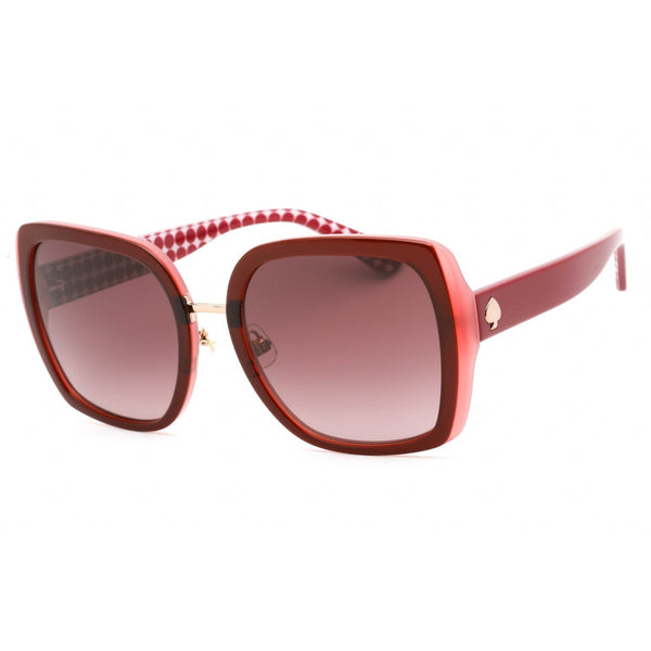 Kate Spade KIMBER/G/S Sunglasses Red / Burgundy Shaded-AmbrogioShoes