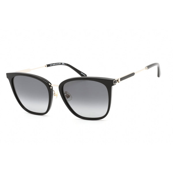 Kate Spade MAEVE/F/S Sunglasses BLACK/GREY SHADED-AmbrogioShoes