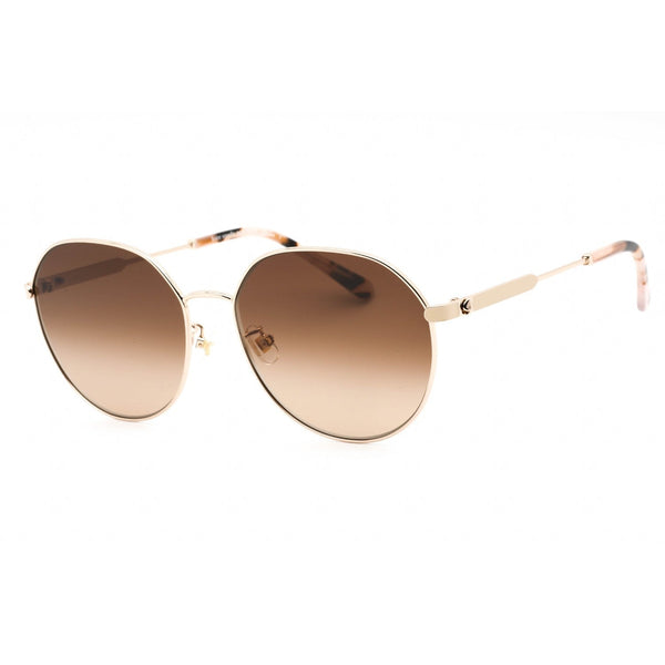 Kate Spade NESHA/F/S Sunglasses Light Gold / Brown Gradient-AmbrogioShoes