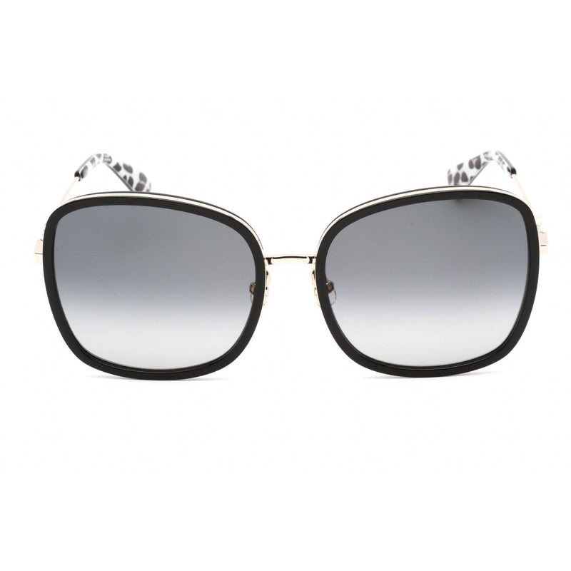 Kate Spade PAOLA/G/S Sunglasses Black / Grey Shaded Women's-AmbrogioShoes