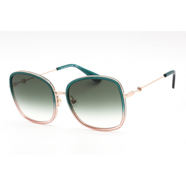 Kate Spade PAOLA/G/S Sunglasses Teal / Green shaded Unisex-AmbrogioShoes