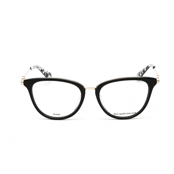 Kate Spade VALENCIA/G Eyeglasses BLACK / Clear demo lens-AmbrogioShoes