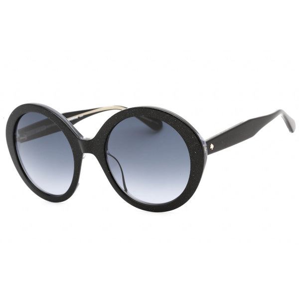 Kate Spade ZYA/G/S Sunglasses Black / Grey Shaded-AmbrogioShoes