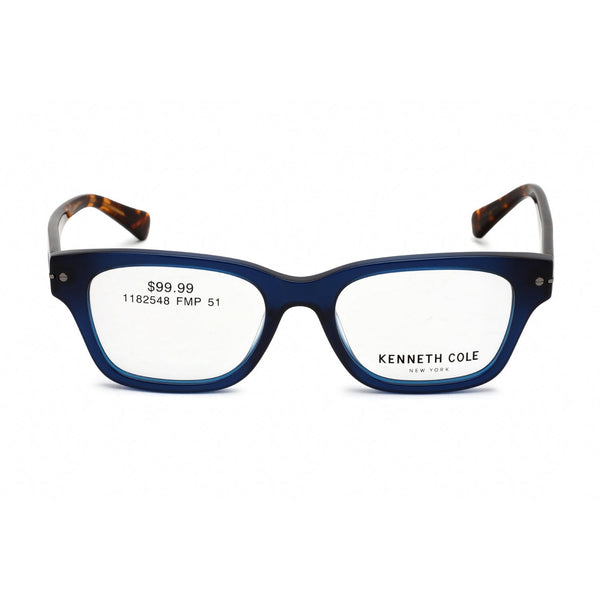 Kenneth Cole New York KC0237-3 Eyeglasses Shiny Blue / Clear Lens-AmbrogioShoes