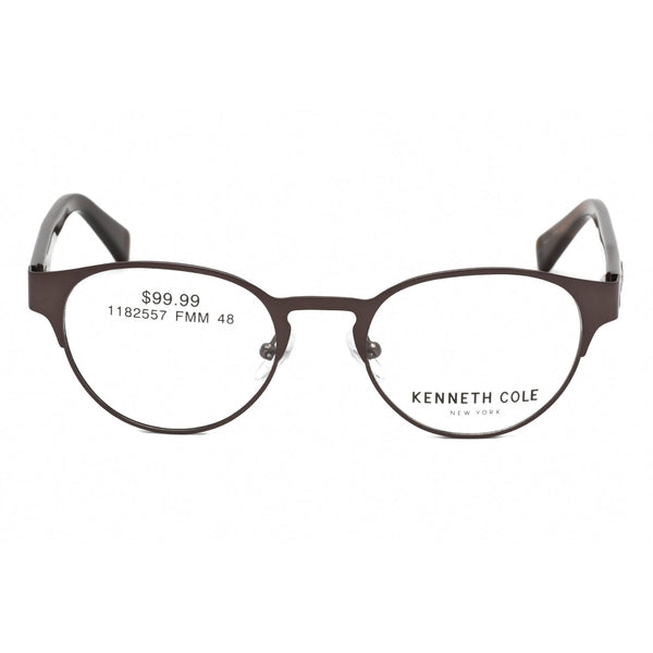 Kenneth Cole New York KC0249-3 Eyeglasses Matte Gunmetal / Clear Lens-AmbrogioShoes