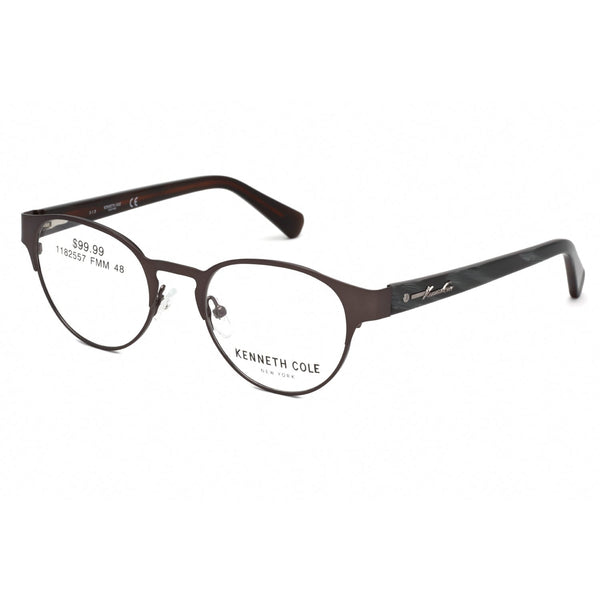 Kenneth Cole New York KC0249-3 Eyeglasses Matte Gunmetal / Clear Lens-AmbrogioShoes