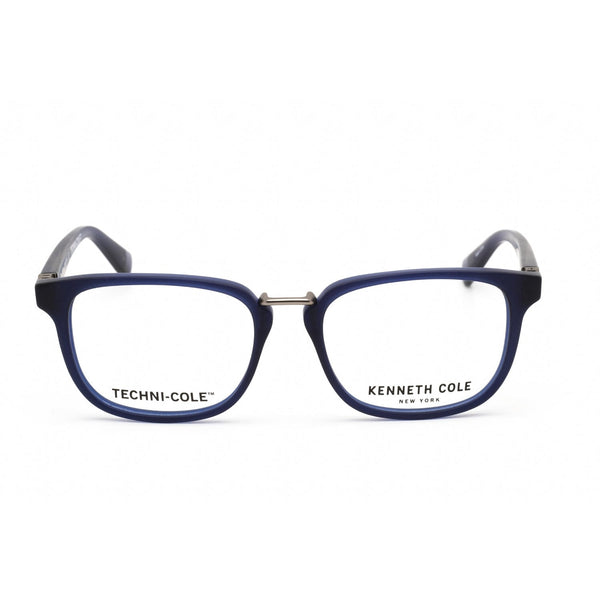 Kenneth Cole New York KC0338 Eyeglasses Matte Blue / Clear demo lens-AmbrogioShoes
