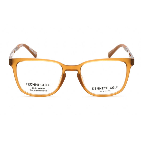 Kenneth Cole New York KC0340 Eyeglasses Matte Light Brown / Clear Lens-AmbrogioShoes