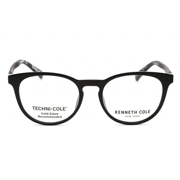 Kenneth Cole New York KC0344 Eyeglasses Shiny Black / Clear Lens-AmbrogioShoes