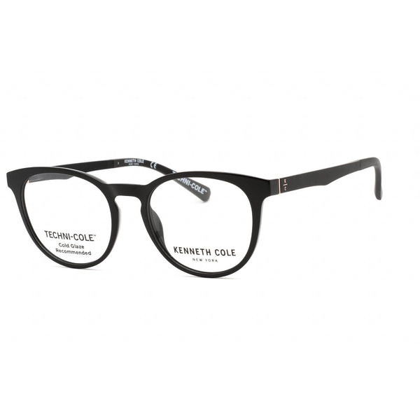 Kenneth Cole New York KC0344 Eyeglasses Shiny Black / Clear Lens-AmbrogioShoes