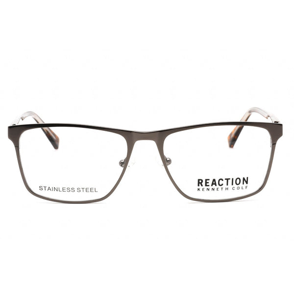 Kenneth Cole Reaction KC0902 Eyeglasses matte gunmetal / clear demo lens-AmbrogioShoes