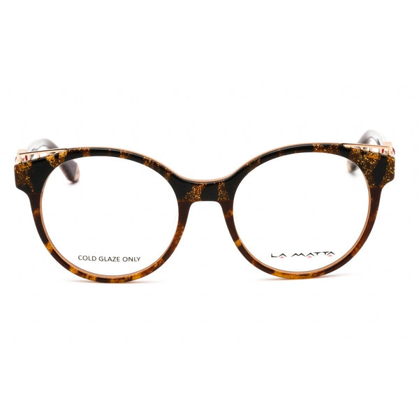 La Matta LMV3250 Eyeglasses Tortoise / Clear Lens-AmbrogioShoes