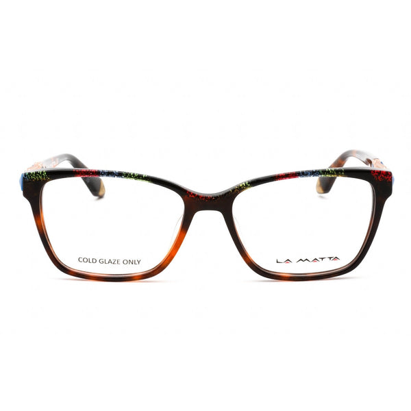 La Matta LMV3271 Eyeglasses Tortoise / Clear Lens-AmbrogioShoes