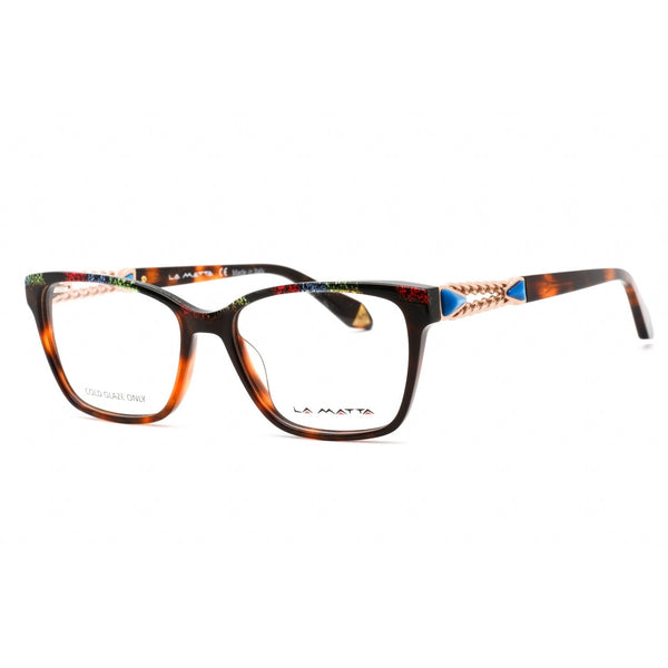 La Matta LMV3271 Eyeglasses Tortoise / Clear Lens-AmbrogioShoes