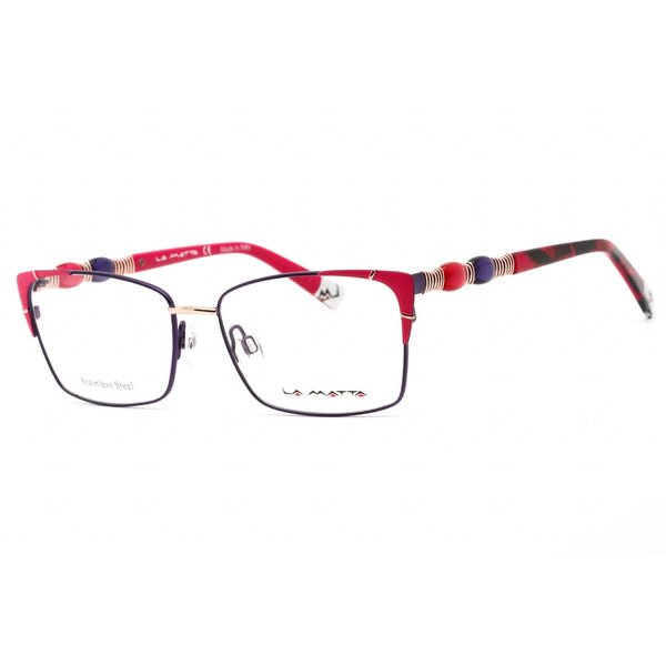 La Matta LMV3286 Eyeglasses Multicolor / Clear Lens-AmbrogioShoes