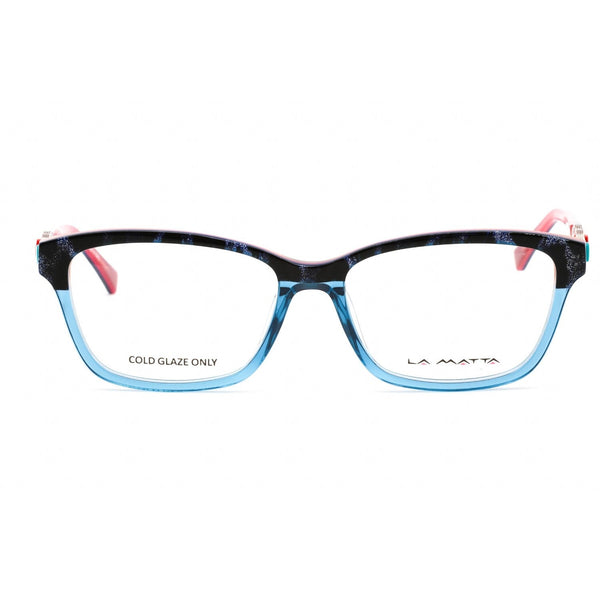 La Matta LMV3300 Eyeglasses Multicolor / Clear Lens-AmbrogioShoes