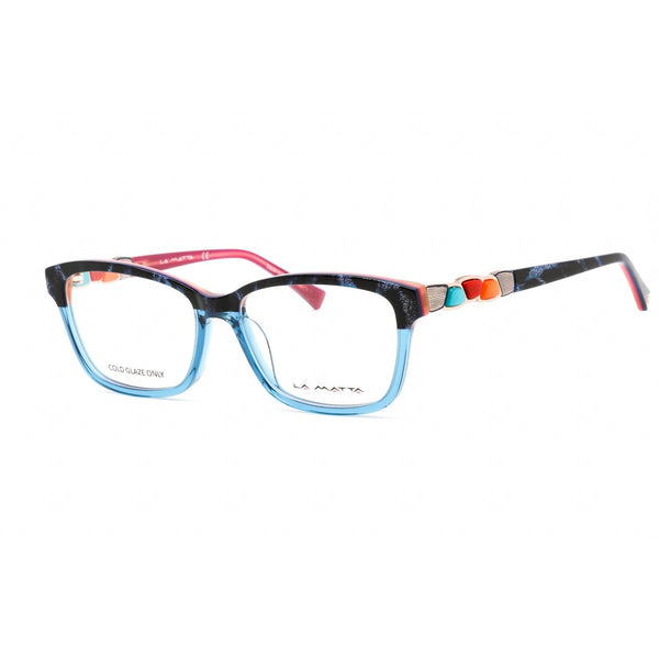 La Matta LMV3300 Eyeglasses Multicolor / Clear Lens-AmbrogioShoes