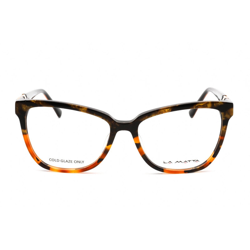 La Matta LMV3318 Eyeglasses Colored Havana / Clear Lens-AmbrogioShoes