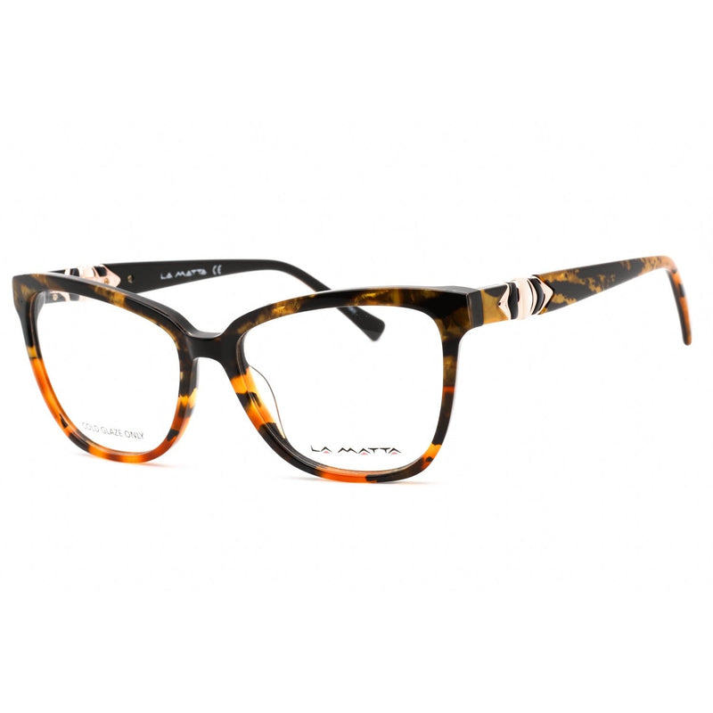 La Matta LMV3318 Eyeglasses Colored Havana / Clear Lens-AmbrogioShoes