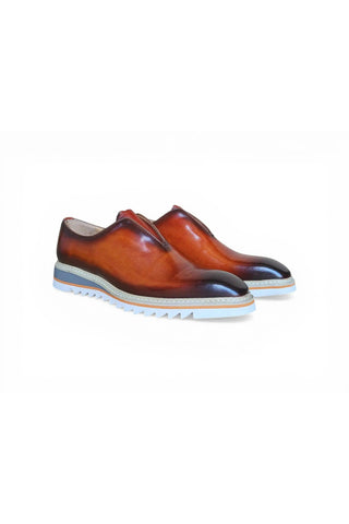 Carrucci KS550-08 Leather Laceless Loafer