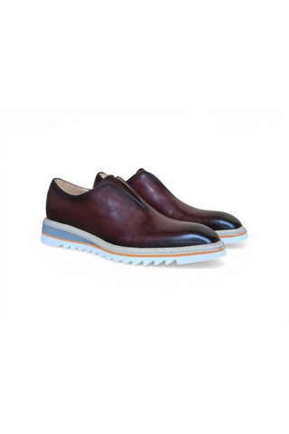 Carrucci KS550-08 Leather Laceless Loafer
