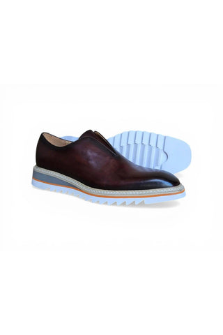 Carrucci KS550-08 Leather Laceless Loafer