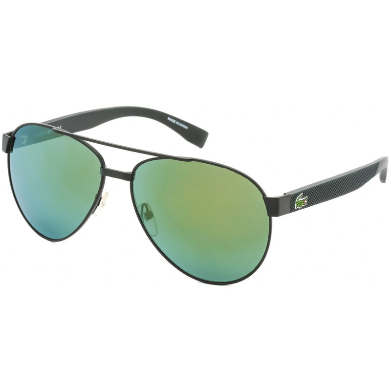 Lacoste L185S Sunglasses Matte Green / Green Unisex-AmbrogioShoes
