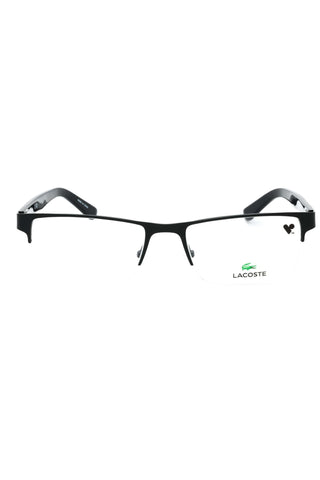 Lacoste L2237 Eyeglasses MATTE BLACK/Clear demo lens-AmbrogioShoes