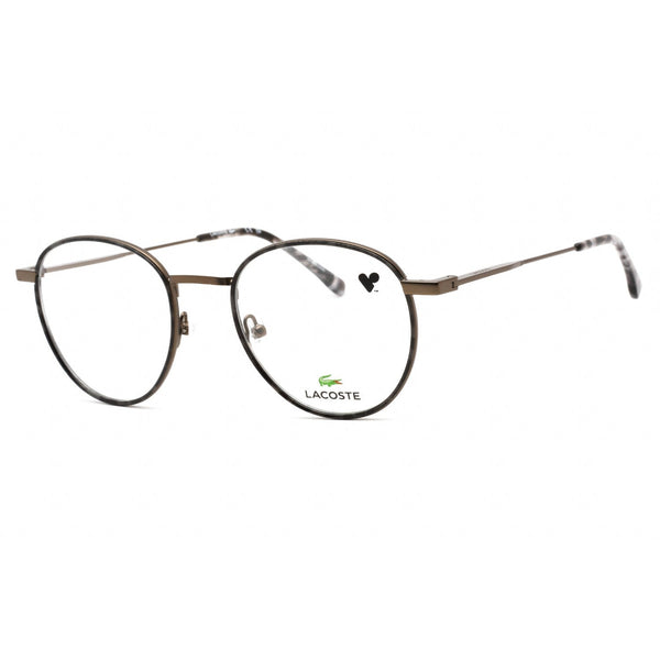 Lacoste L2272 Eyeglasses GUNMETAL/Clear demo lens-AmbrogioShoes