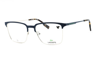 Lacoste L2295 Eyeglasses MATTE BLUE/Clear demo lens-AmbrogioShoes