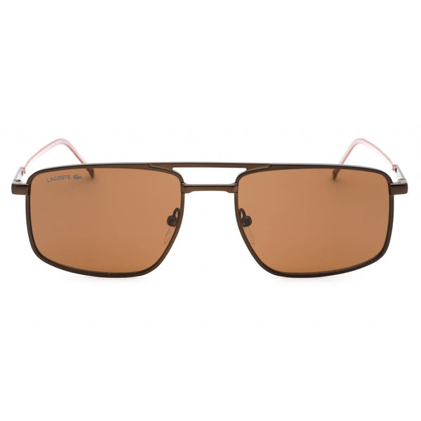 Lacoste L255S Sunglasses Matte Brown / Brown-AmbrogioShoes