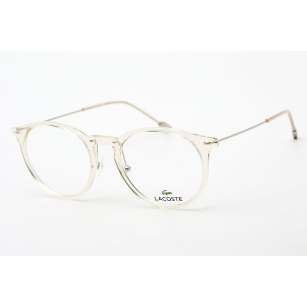 Lacoste L2846 Eyeglasses NUDE TRANSPARENT/Clear demo lens-AmbrogioShoes
