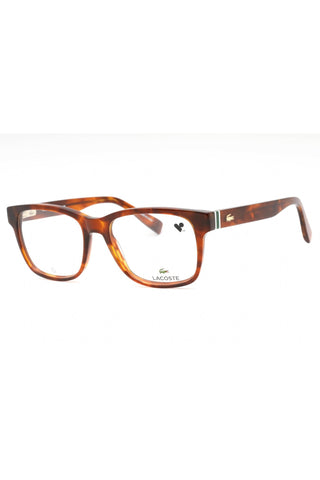 Lacoste L2937 Eyeglasses HAVANA BLONDE / Clear demo lens-AmbrogioShoes