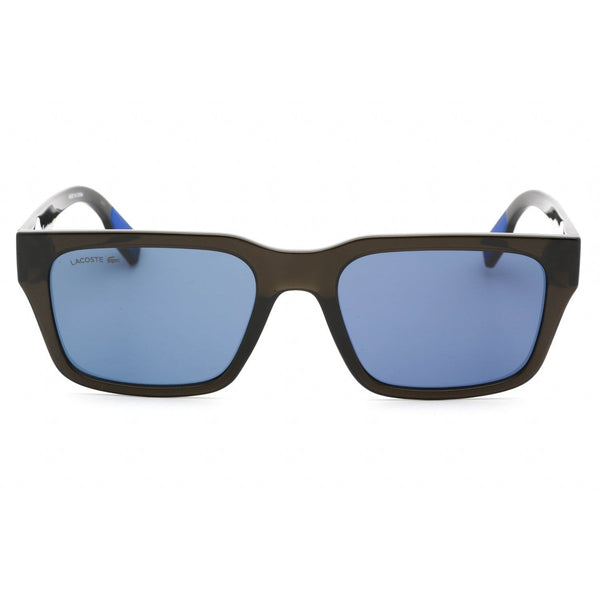 Lacoste L6004S Sunglasses Dark Grey / Blue-AmbrogioShoes