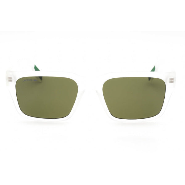 Lacoste L6004S Sunglasses Matte Crystal / Green-AmbrogioShoes