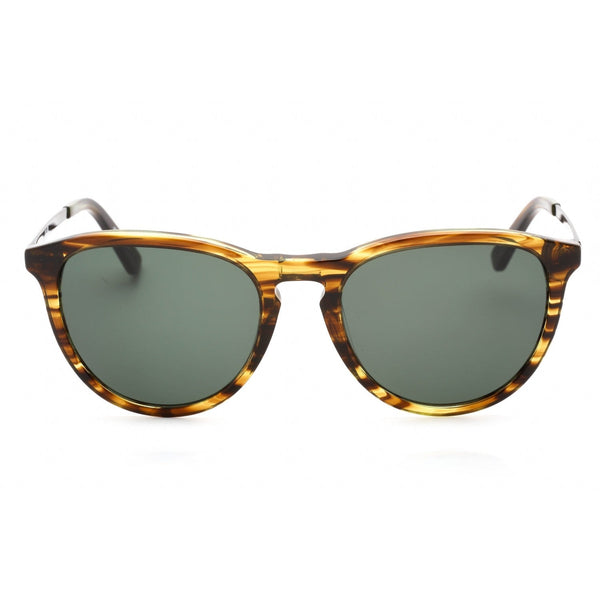 Lacoste L708S Sunglasses BROWN MARBLE / Green Shaded Unisex-AmbrogioShoes