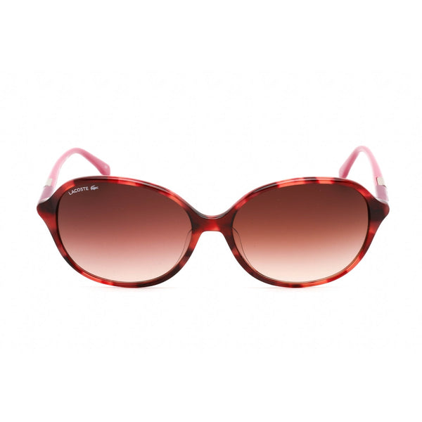 Lacoste L854SA Sunglasses Pink Havana / Brown Gradient-AmbrogioShoes